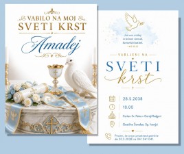 Vabilo za sveti krst 1 B
