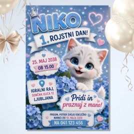 Otroško vabilo 3 A
