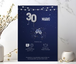 Vabilo za rojstni dan 4 A