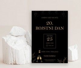 Vabilo za rojstni dan 4 J