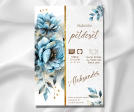 Vabilo za rojstni dan 7 E