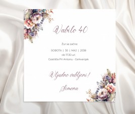 Vabilo za rojstni dan 7 h