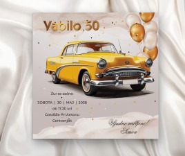 Vabilo za rojstni dan 8 E