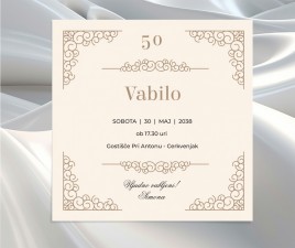 Vabilo za rojstni dan 8 H