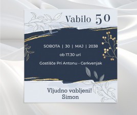 Vabilo za rojstni dan 9 A