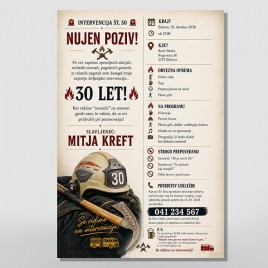 Vabilo za rojstni dan 1 A 8