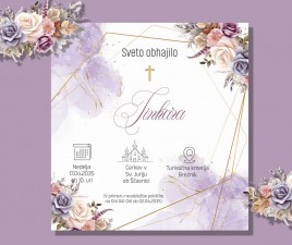 Vabilo za sveto obhajilo 1 A 13