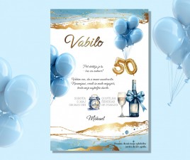Vabilo za rojstni dan 1 A 26