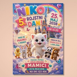 Otroško vabilo 3 A 10