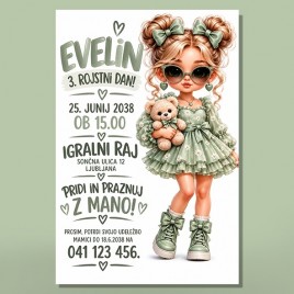 Otroško vabilo 3 A 17