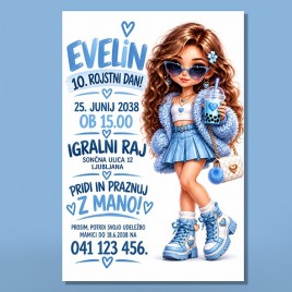 Otroško vabilo 3 A 21