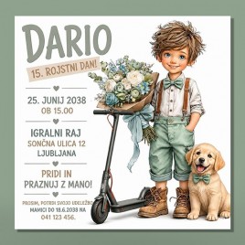 Otroško vabilo 3 A 23