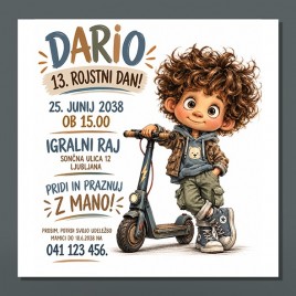 Otroško vabilo 3 A 27