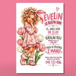 Otroško vabilo 3 A 30