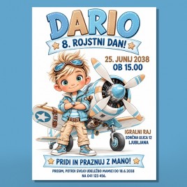 Otroško vabilo 3 A 36