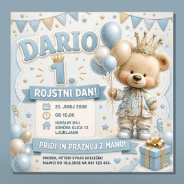 Otroško vabilo 3 A 47