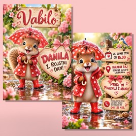Otroško vabilo 3 A 49