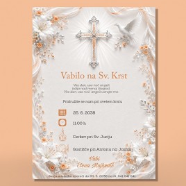 Vabilo za sveti krst 1 D 19