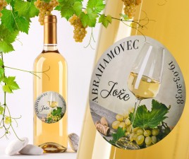 Etikete za steklenice in darila